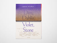 Dim, Dahlia, Violet, Stone